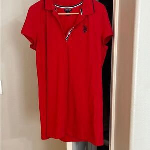 Red Polo Dress